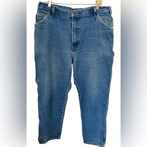 Mens Dickies Heavy Denim Carpenter Jeans Size 40